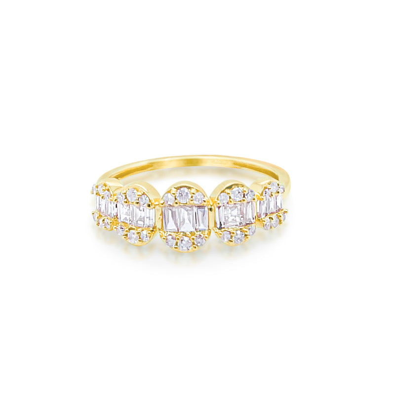 Yellow Gold Diamond Baguette Ring ONLINE EXCLUSIVE