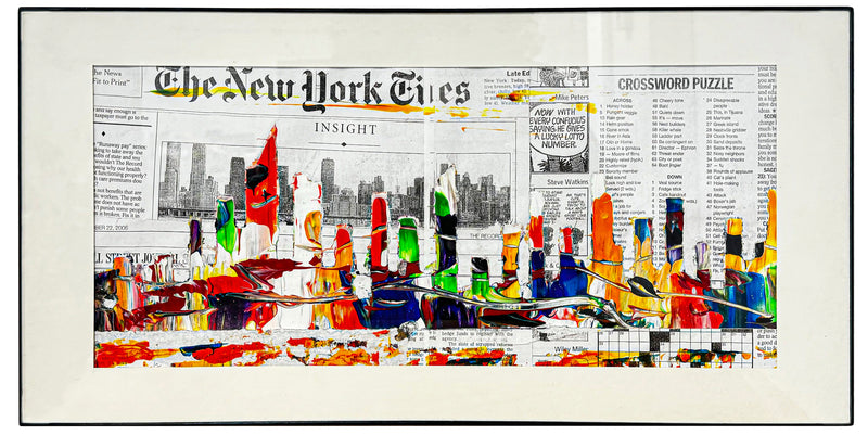 Meira T Art: The New York Times Painting