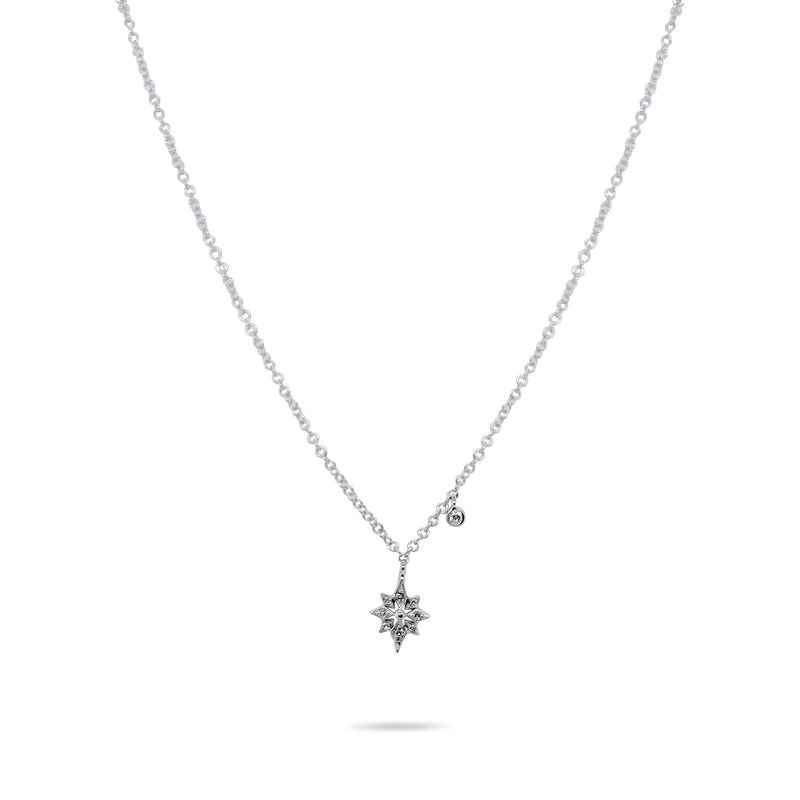 White Gold Celestial Necklace
