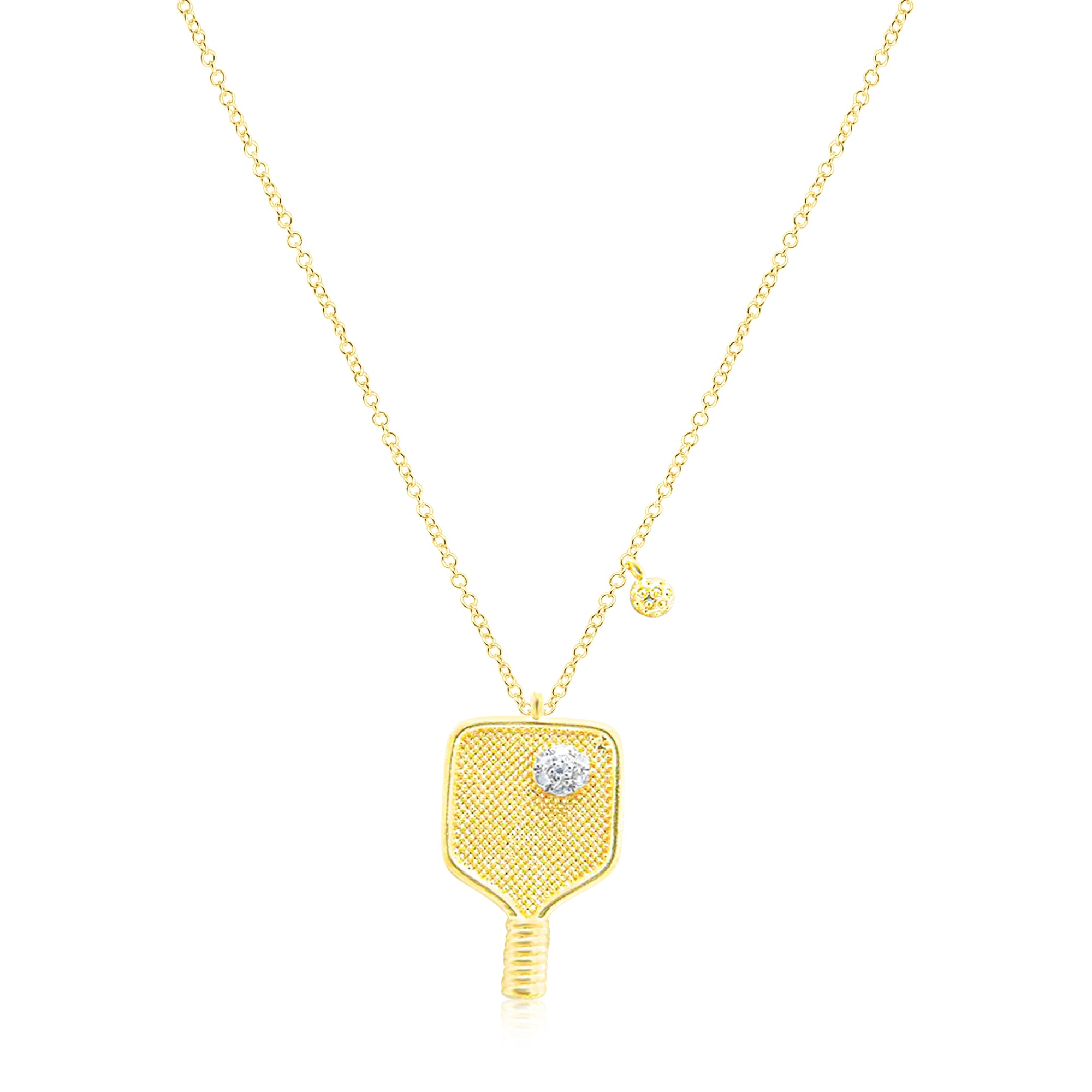 Pickleball necklace on sale