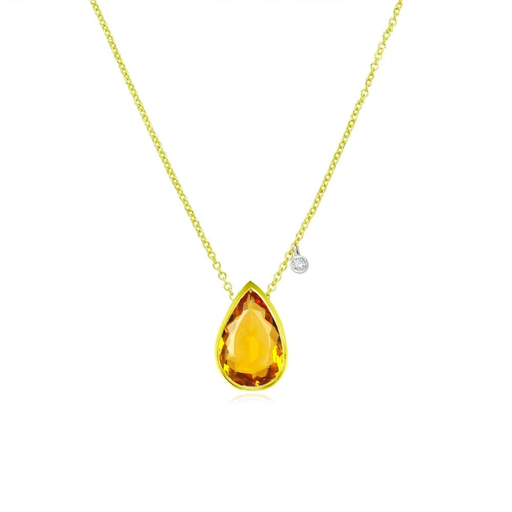 November birthstone shop topaz necklace