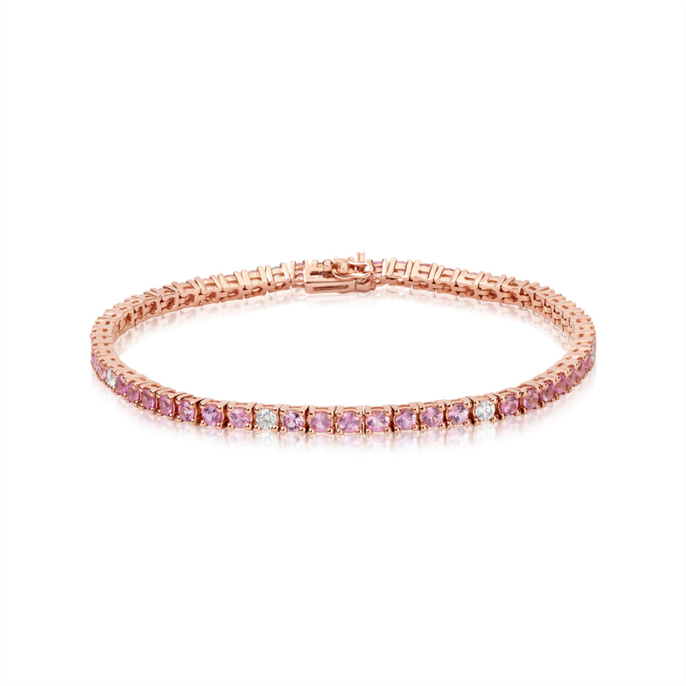 Pink Sapphire and Diamond Necklace – Meira T Boutique