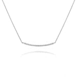 Diamond Encrusted Bar Necklace