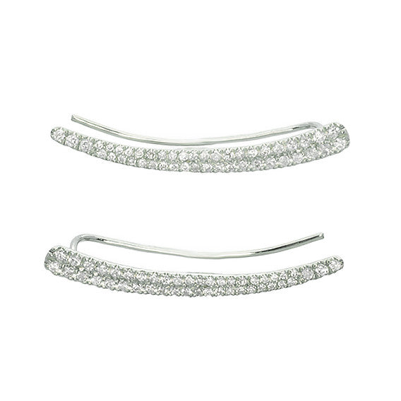 diamond ear climbers