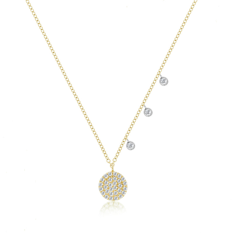 Yellow Meira T Signature Disc Necklace