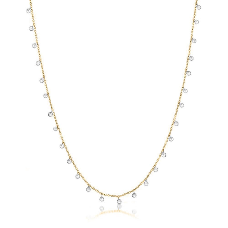 Meira T Signature Necklace with Diamond Bezels