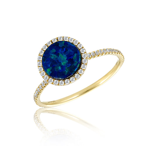 opal diamond ring 