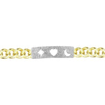 Celestial Diamond Encrusted Chain Bracelet