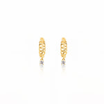 Yellow Gold Diamond Earrings *ONLINE EXCLUSIVE*