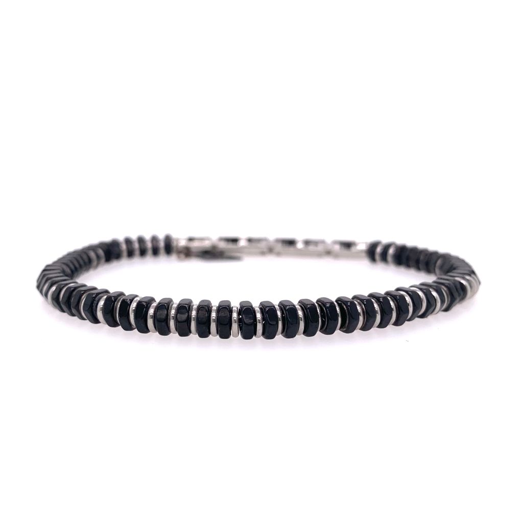 stainless steel hair tie bracelet