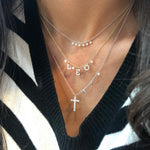 Pave Charm Necklace