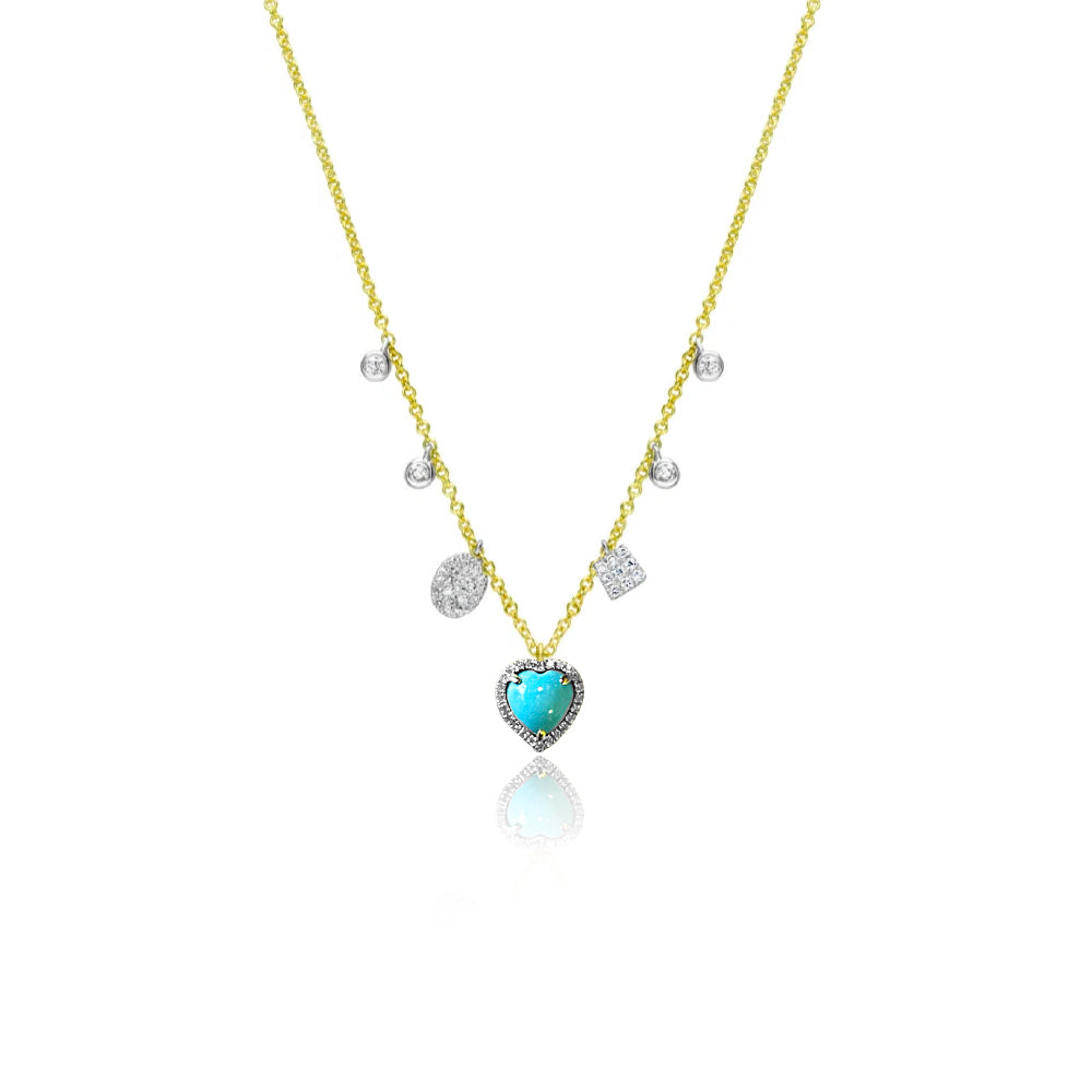 Delicate turquoise hotsell necklace