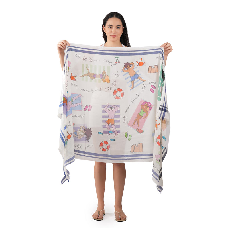 Seaside Day Dream Scarf
