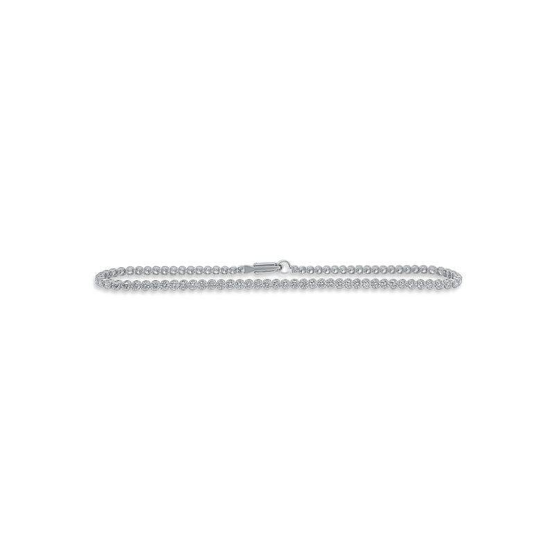 1.8 carats White Gold Diamond Tennis Bracelet