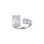 6 Carat LAB Grown Diamond Open Band Ring