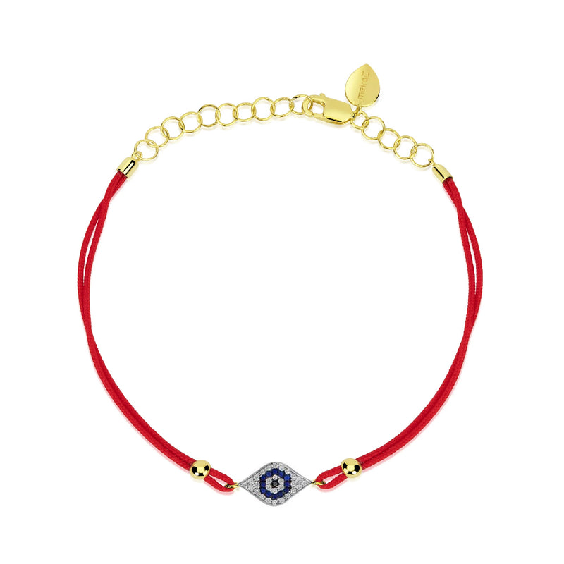 Evil Eye Red String Bracelet