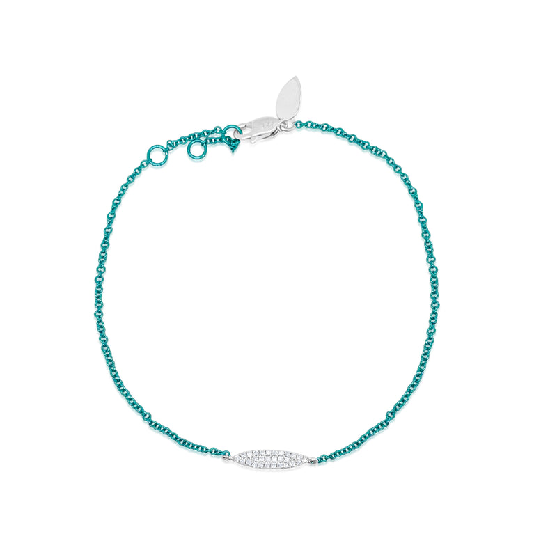 Mermaid Green Diamond Bracelet