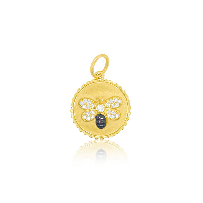 Yellow Gold Bee Symbol of Good Luck *ONLINE EXCLUSIVE*