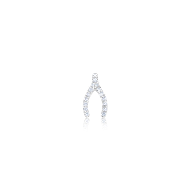 Mini Wishbone Charm