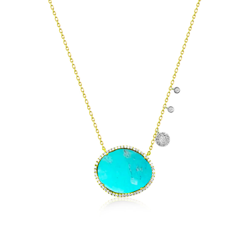 Signature Meira T Blue Turquoise Necklace