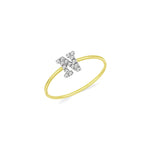 Dainty Initial Ring