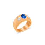 Diamond and Sapphire Antique Ring- Online Exclusive