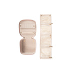 Travel Jewelry Case with Pouch: Rose