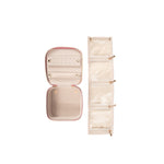 Travel Jewelry Case With Pouch: Berry