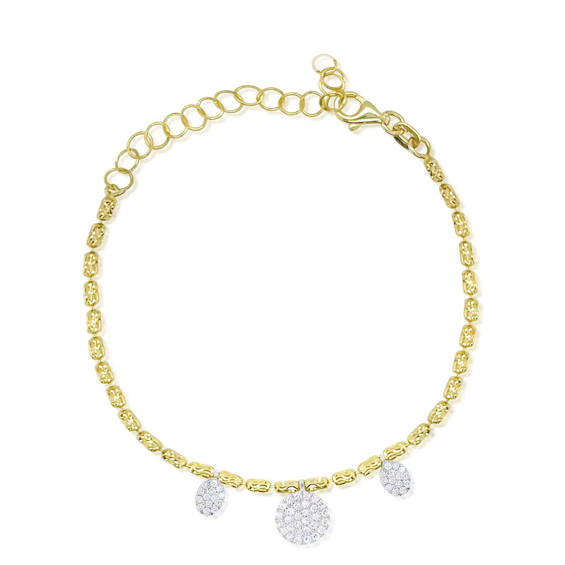 Yellow Gold Diamond Bracelet