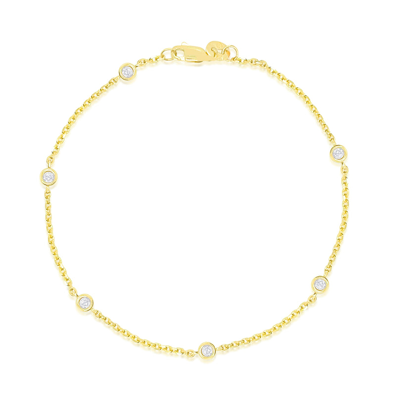 Dainty Bezel Bracelet