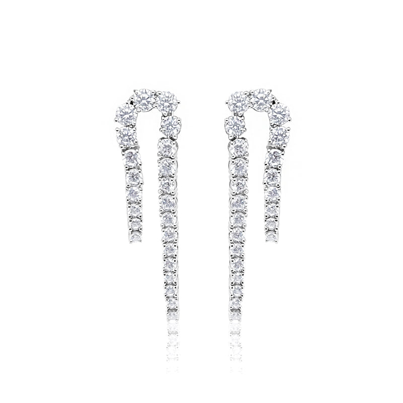 Lab Grown Diamond Drip Earrings