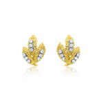 Vintage Leaf Cocktail Earrings