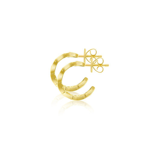 Multi-Shape Bezel Huggies