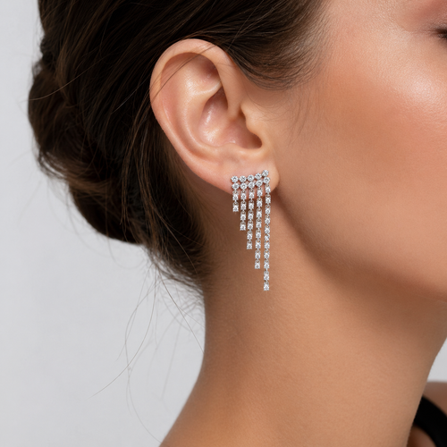 Fringe Earrings – Meira T Boutique