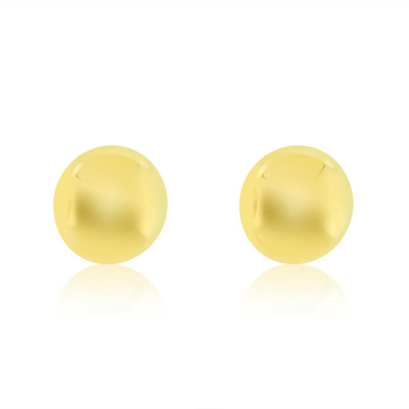 Gold Plated Ball Earrings