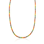 Rainbow Microseed Necklace