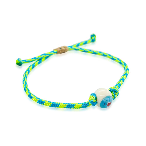  Green Love Bead Parachute bracelet