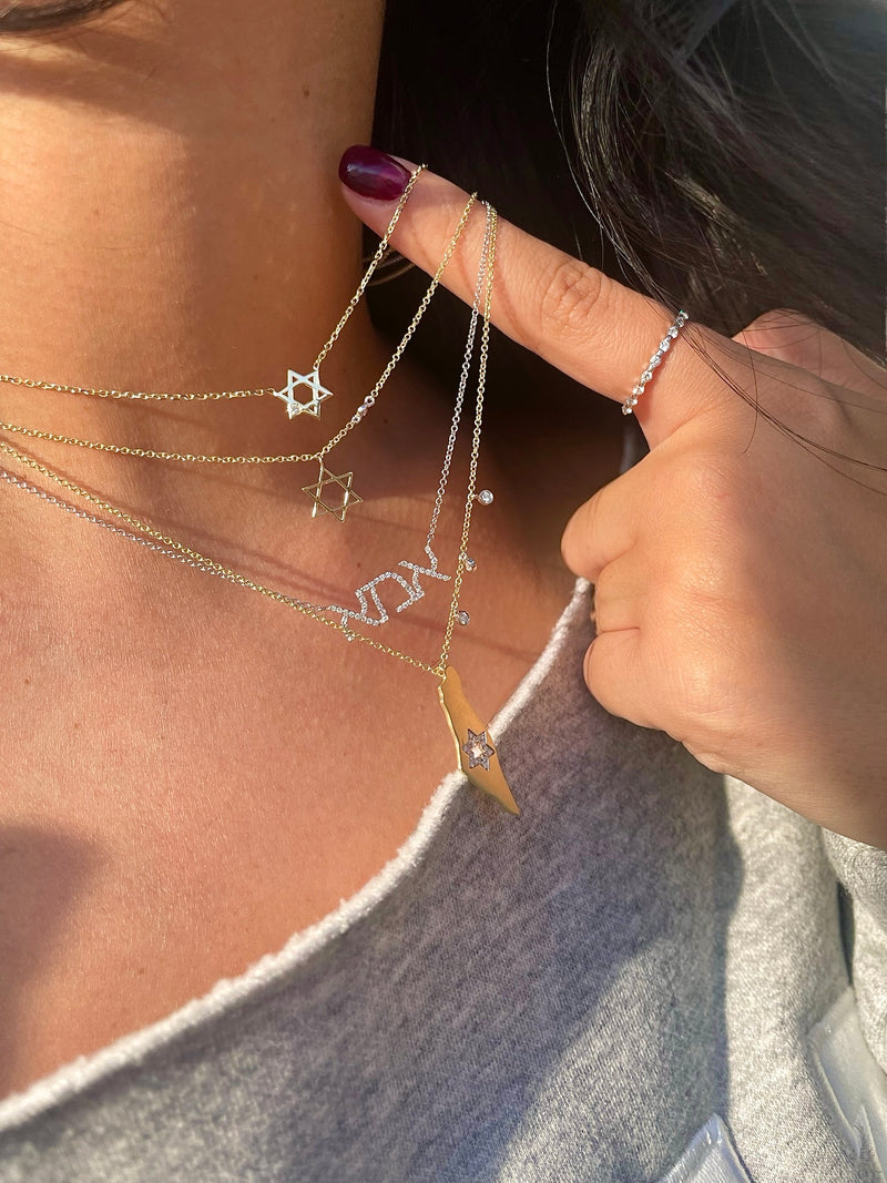 Yellow Gold Star of David (Online Exclusive)