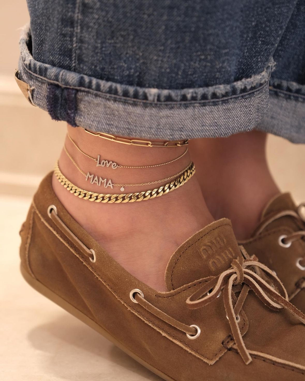 Mama anklet hotsell