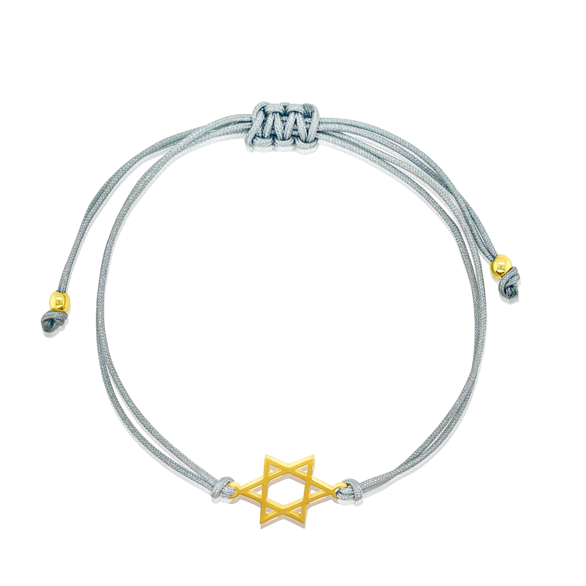 Redstring Star of David Bracelet – Topaz & Ruby