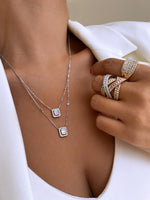 Double Layer Diamond Necklace *ONLINE EXCLUSIVE*