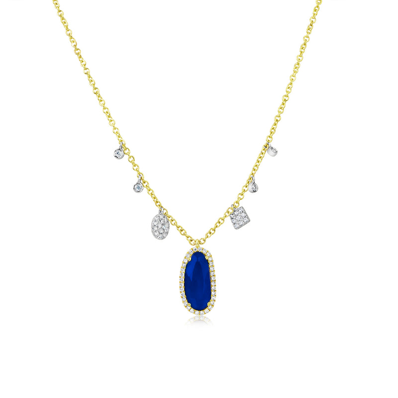 Blue Sapphire Necklace