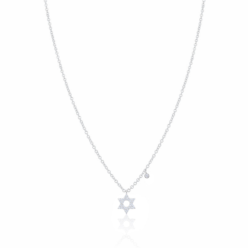 Dainty Star of David Necklace