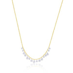 Dainty Diamond Charm Necklace