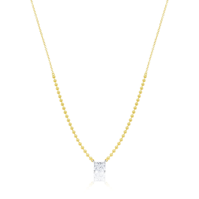 Ball Chain Diamond Necklace | LAB Diamond
