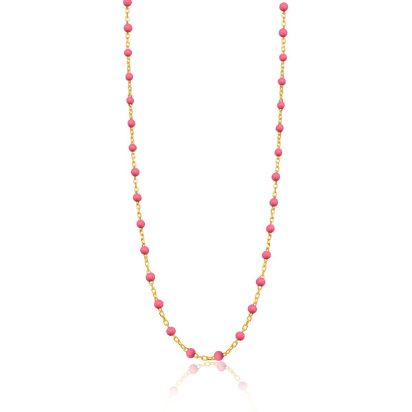 【韓国 trimarch】Tri / Serenity Ball Necklace / Pink Sailor Magic Power Moon Wand Necklace, Usagi Heart Wings