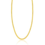 Chunky Yellow Gold Layering Necklace