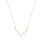 Yellow Gold Dagger Diamond Layering Piece