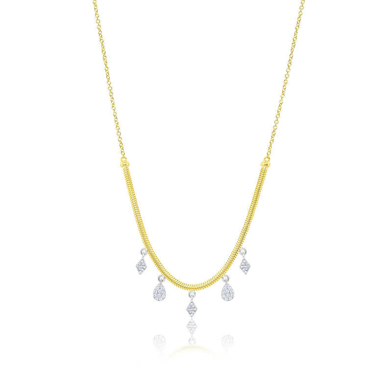 Charm Snake Chain Necklace