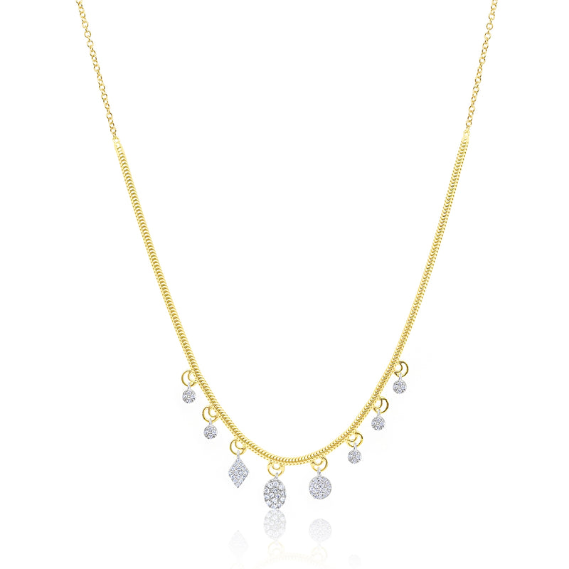Charm Snake Chain Necklace